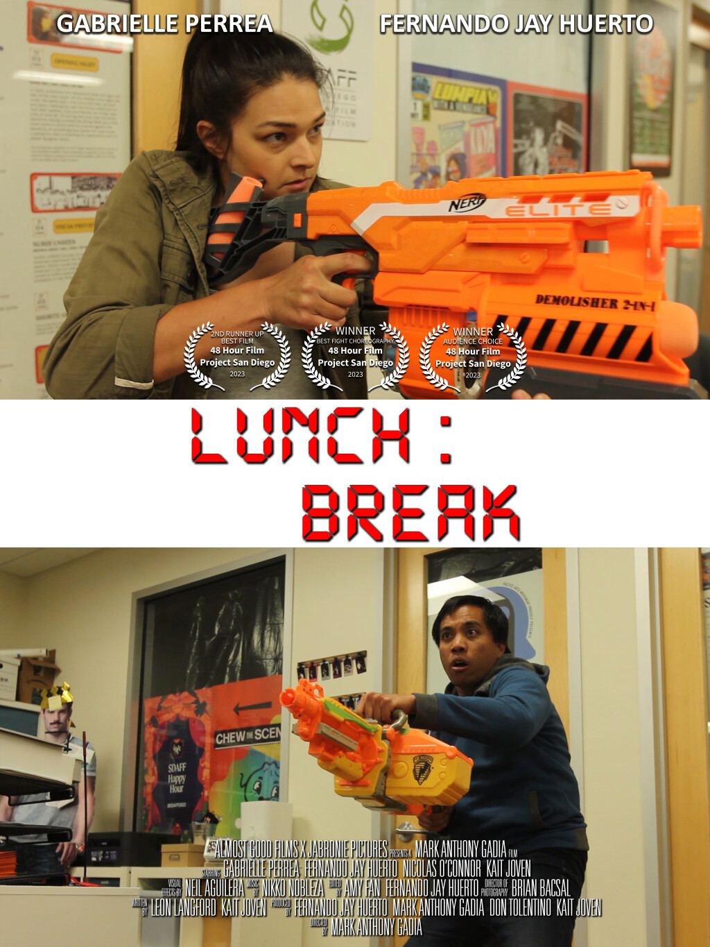 Filmposter for Lunch Break
